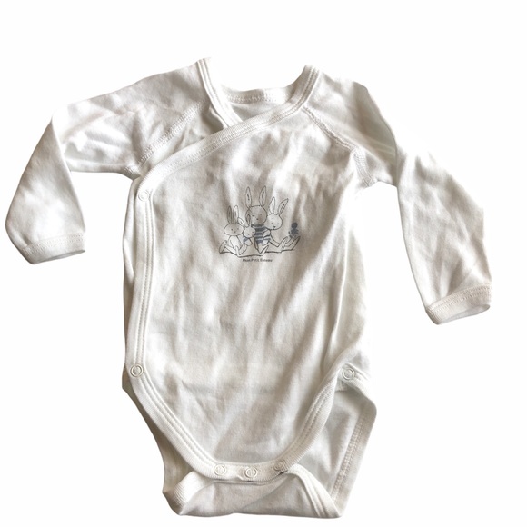 petit bateau kimono bodysuit